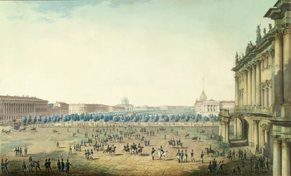 The Palace Square, St. Petersburg